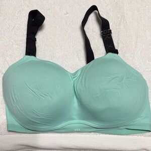 VSX Light Green and Black Sports Bra